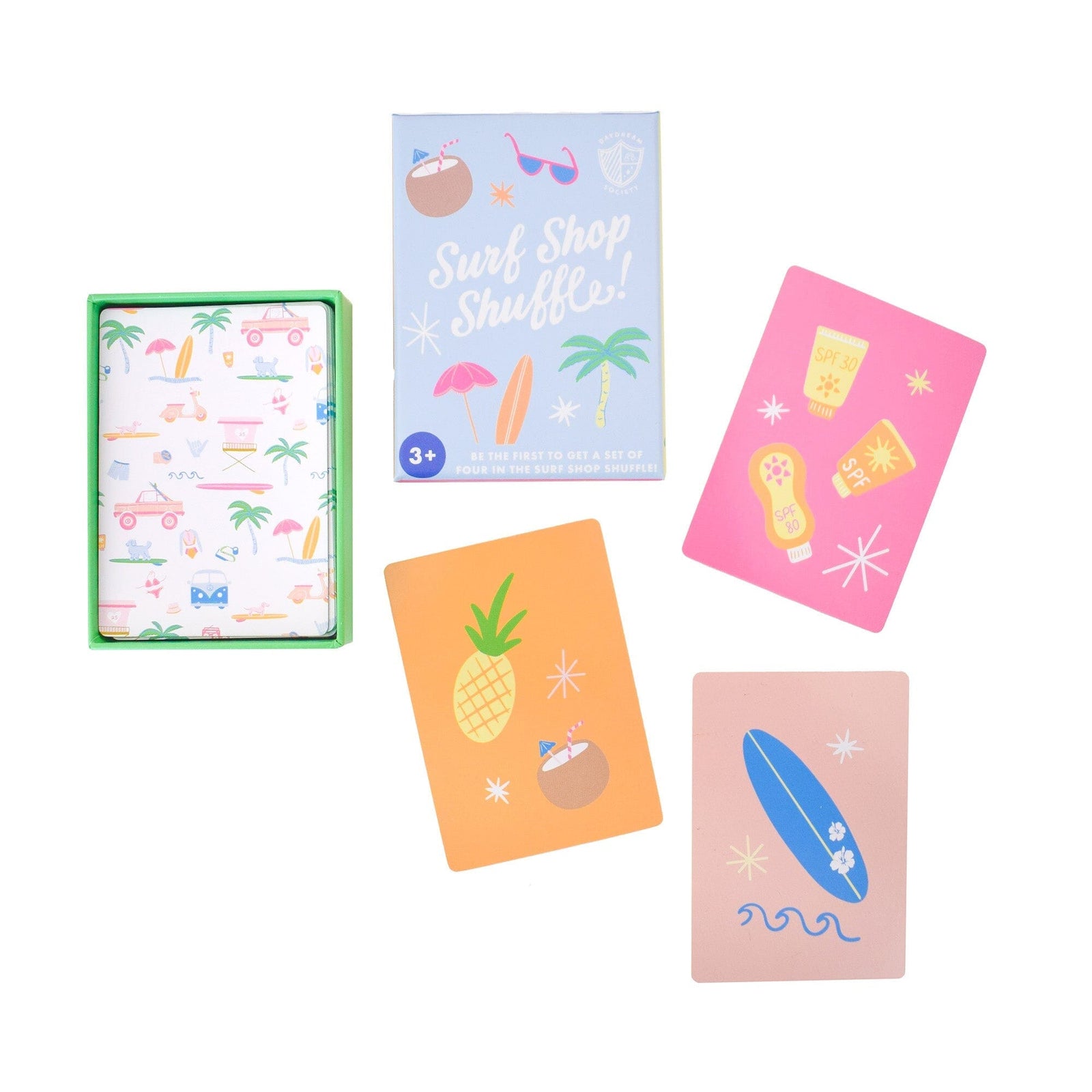 Surf's Up Surf Shop Shuffle Card Game, Daydream Society