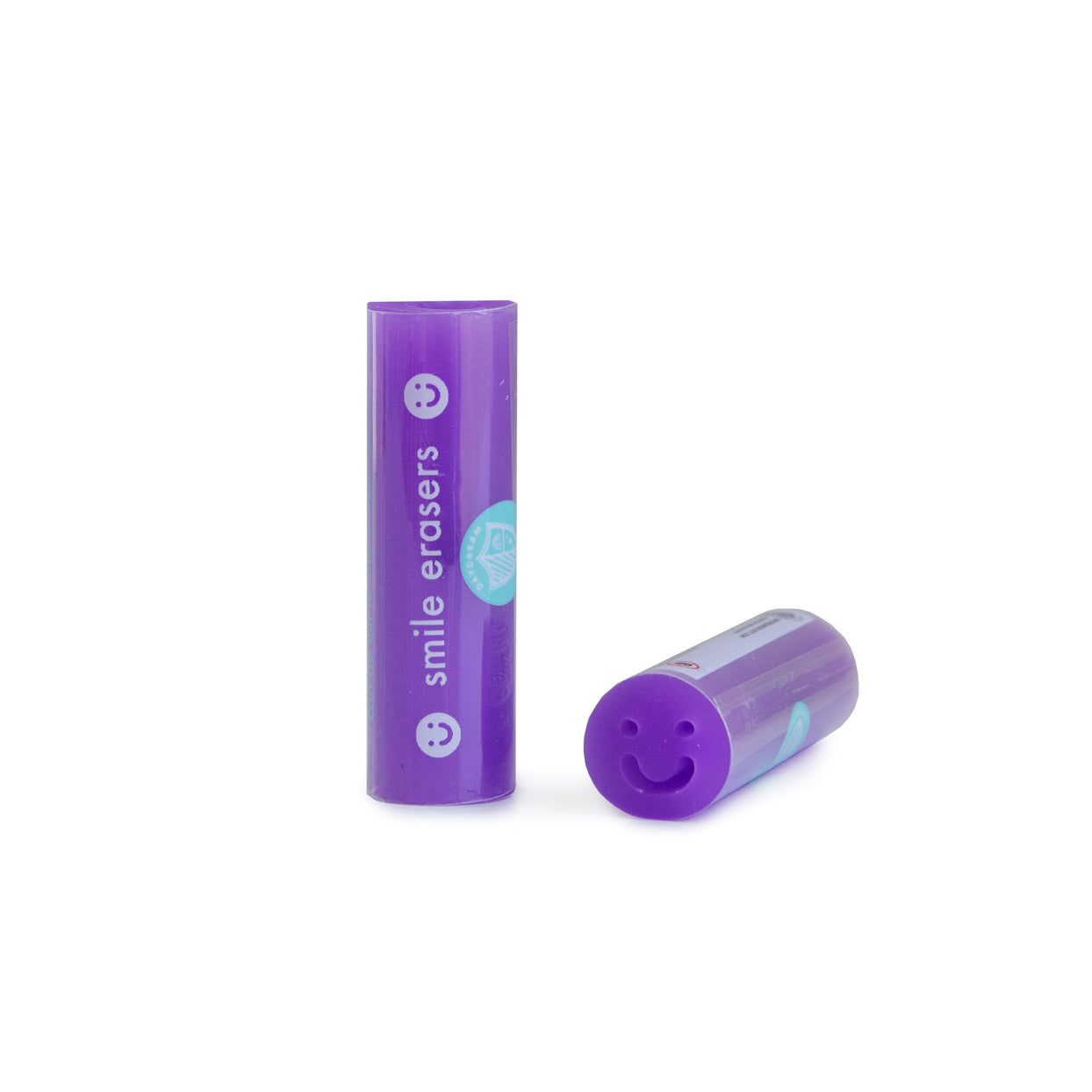 Smile Erasers - Purple