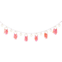 Chiffon Heart Garland - Shop Sweet Lulu