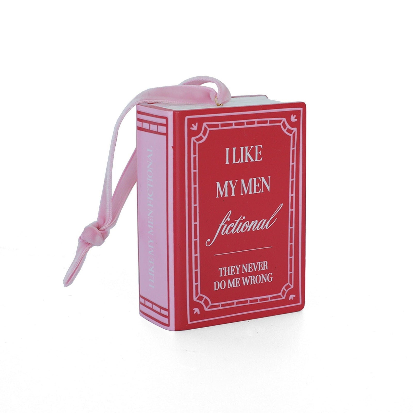 I Like My Men Fictional Christmas Ornament, Jollity & Co