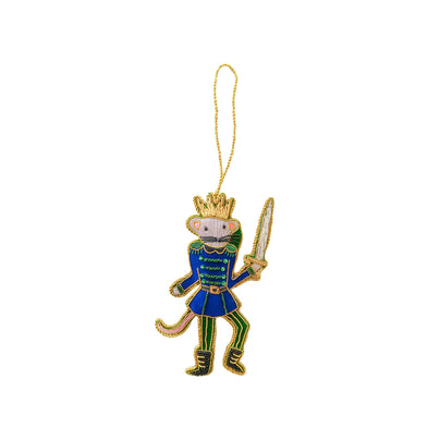 Nutcracker Mouse King Ornament, Jollity & Co