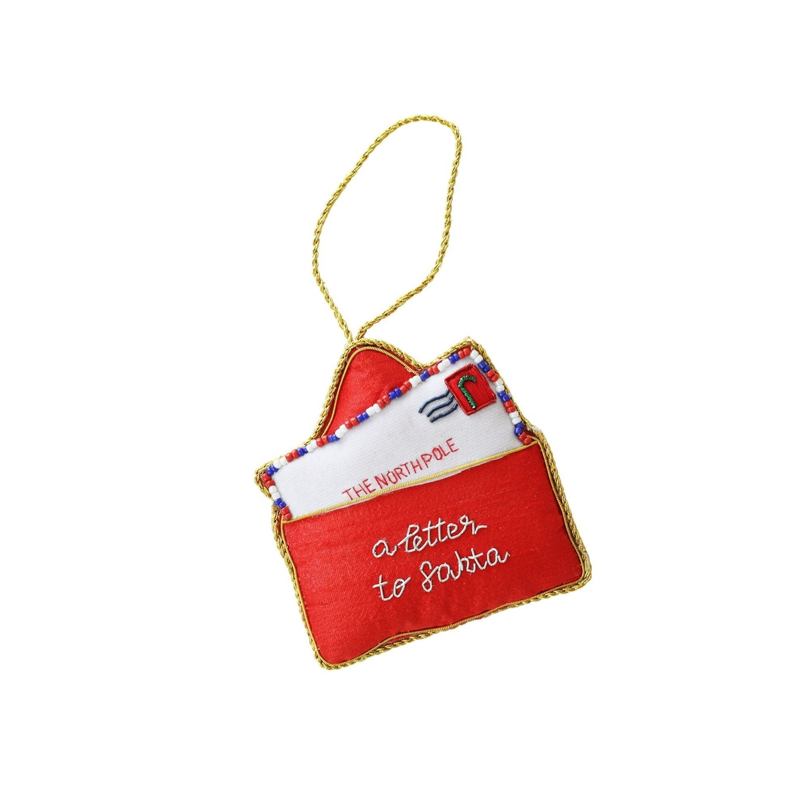 Letters To Santa Christmas Ornament
