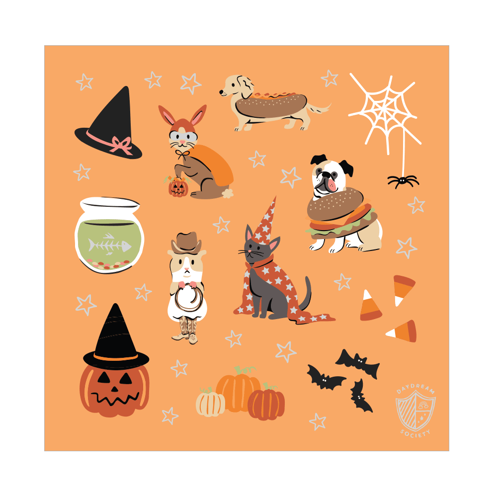 Trick or Treat Street  Stickers, Daydream Society