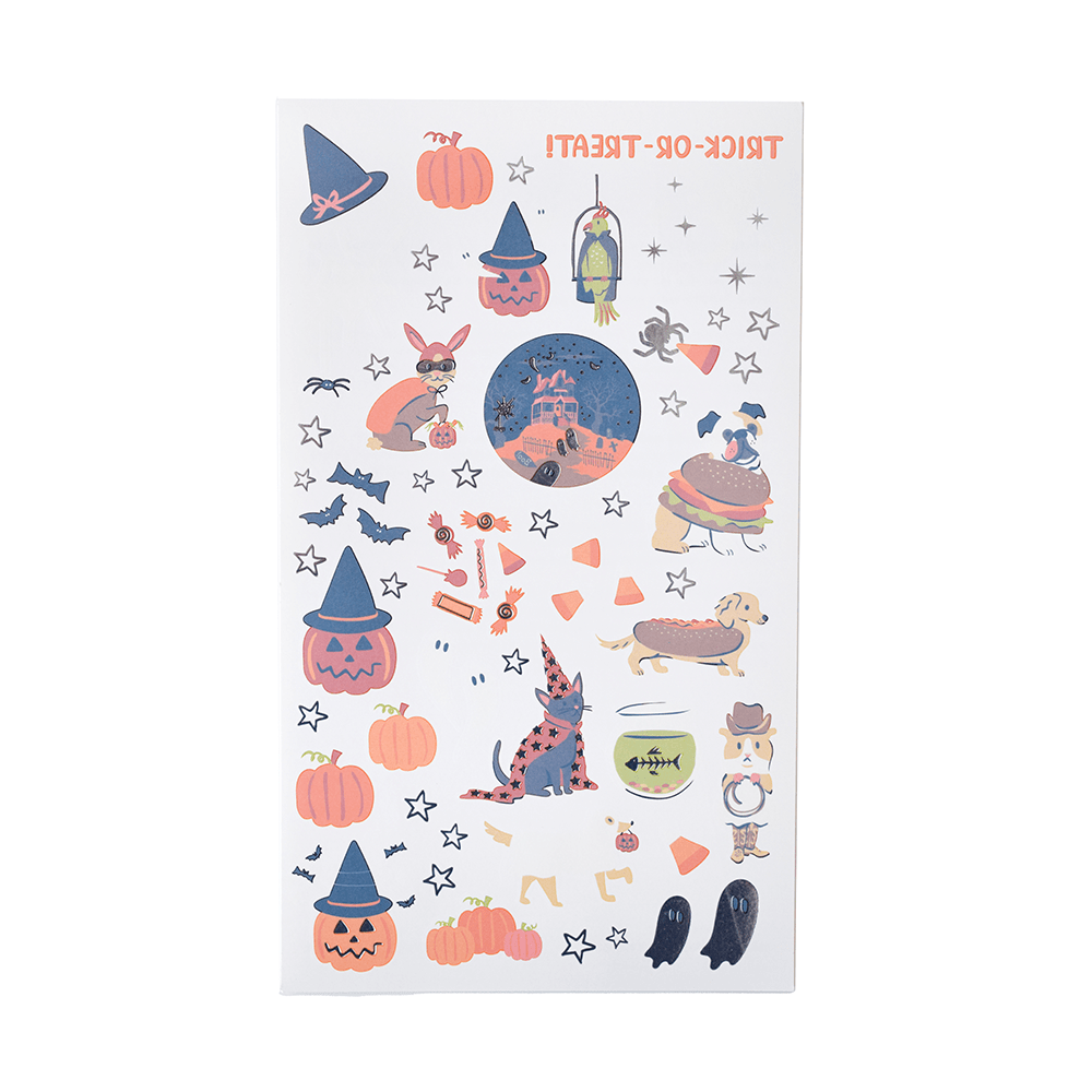 Trick or Treat Street Tattoo Party Pack, Daydream Society