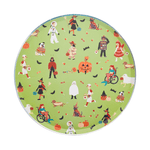 Trick or Treat Street Kids in Costume Large Plates, Daydream Society