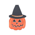 Trick or Treat Street Pumpkin Witch Large Napkins, Daydream Society