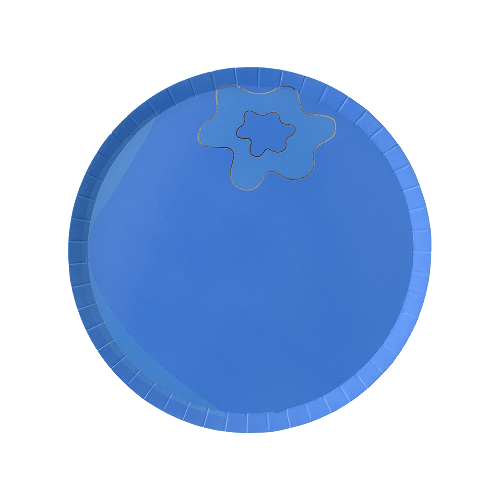 Le Dinner Blueberry Dessert Plates, Jollity & Co