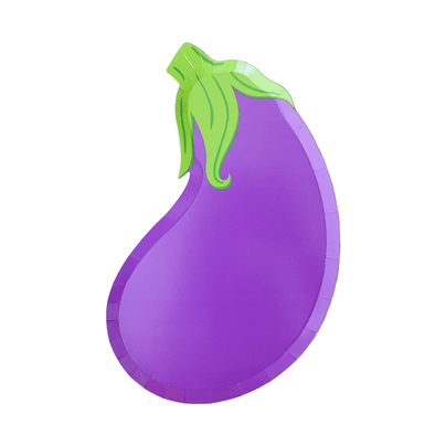 Le Dinner Eggplant Dinner Plates, 
Jollity & Co