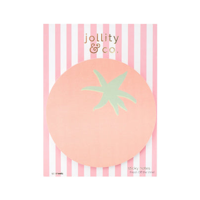 Tomato Sticky Notes, Jollity & Co