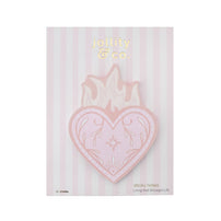 Flaming Heart Sticky Notes, Jollity & Co