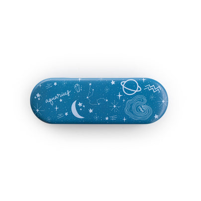 Zodiac Aquarius Silicone Eye Mask