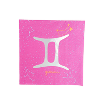 Zodiac Gemini Large Napkins, Jollity & Co