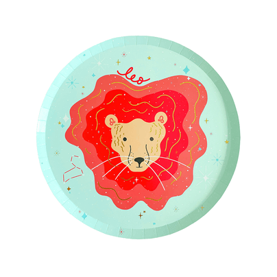 Zodiac Leo Dinner Plates, Jollity & Co