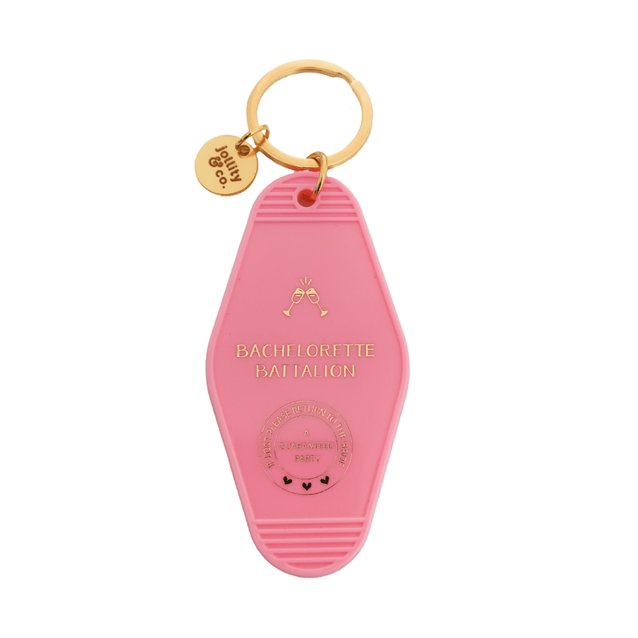 Camp Bachelorette Bachelorette Battalion Keychain, Jollity & Co