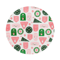 Camp Bachelorette Badge Dinner Plates. Jollity & Co