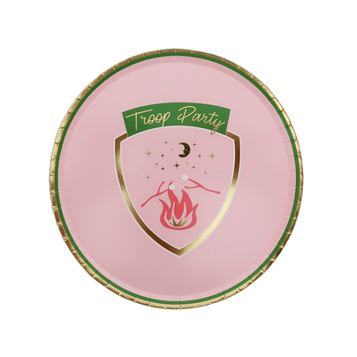 Camp Bachelorette Troop Party Dessert Plates, Jollity & Co