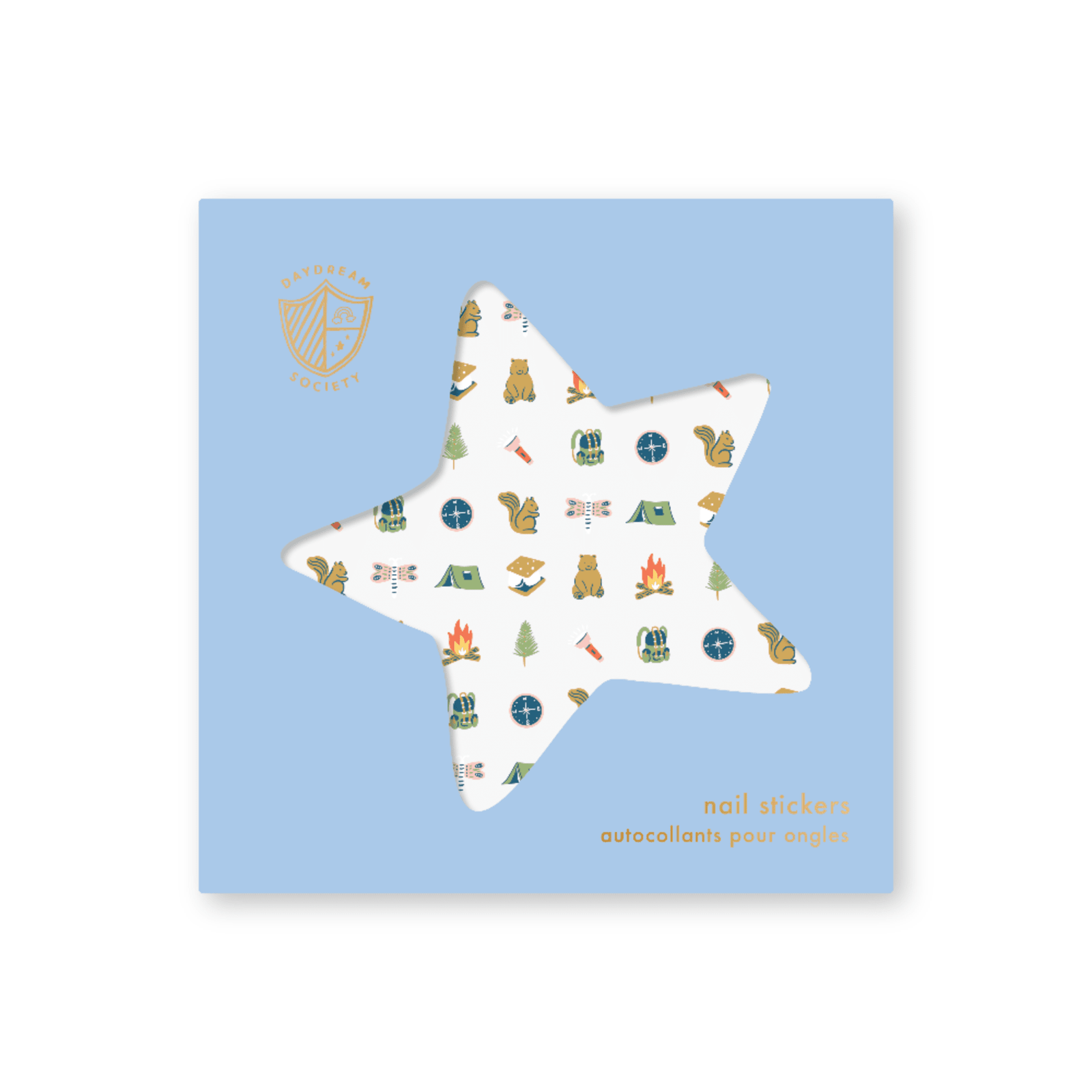 Camp Explorer Nail Stickers, Daydream Society