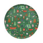 Camp Explorer Camp Pattern Large Plates, Daydream Society
