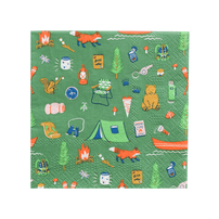 Camp Explorer Patterned Large Napkins, Daydream Society