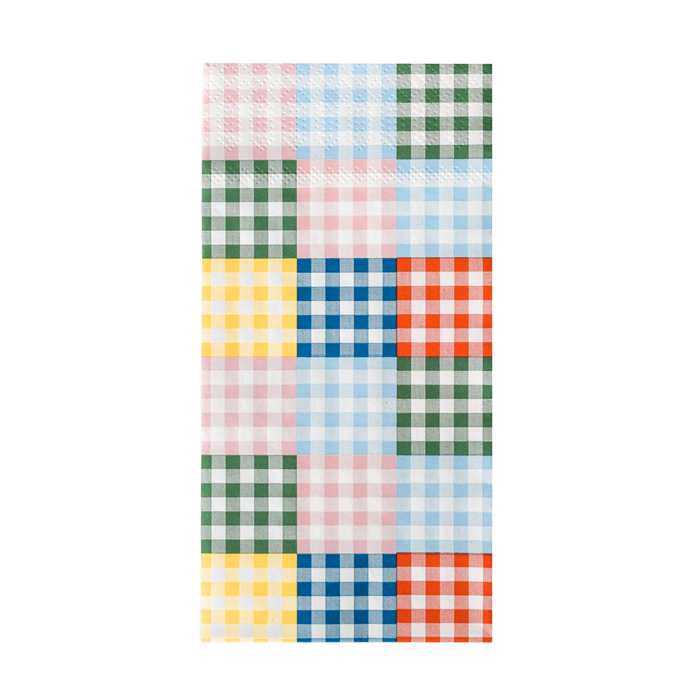 Camp Explorer Patchwork Guest Napkins, Daydream Society