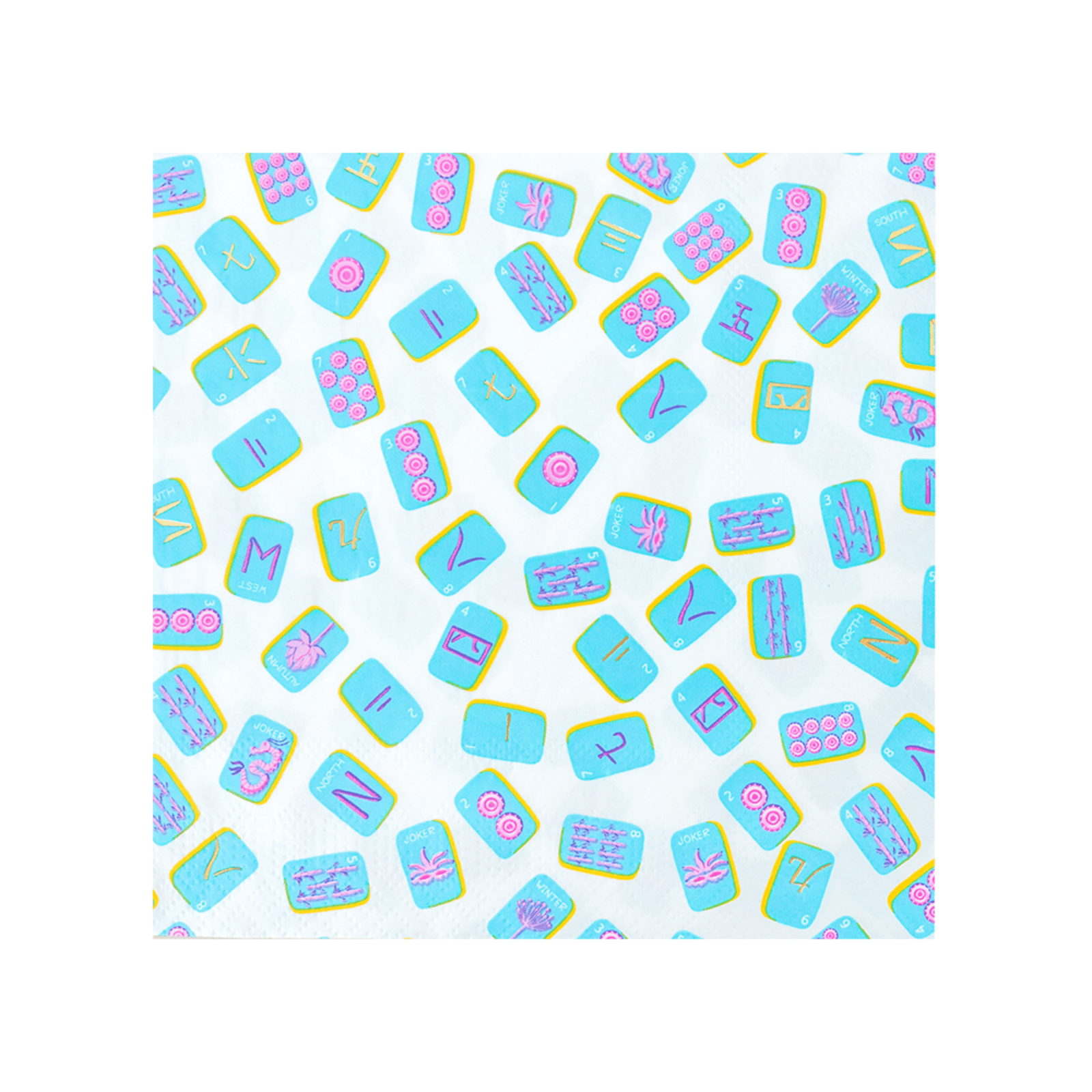 Game Night Mahjong Large Napkins, Jollity & Co