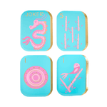Game Night Mahjong Tile Dinner Plates, Jollity & Co