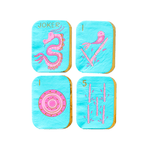 Game Night Mahjong Tile Guest Napkins, Jollity & Co