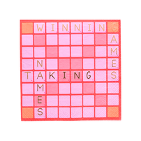 Game Night Scrabble Large Napkins, Jollity & Co