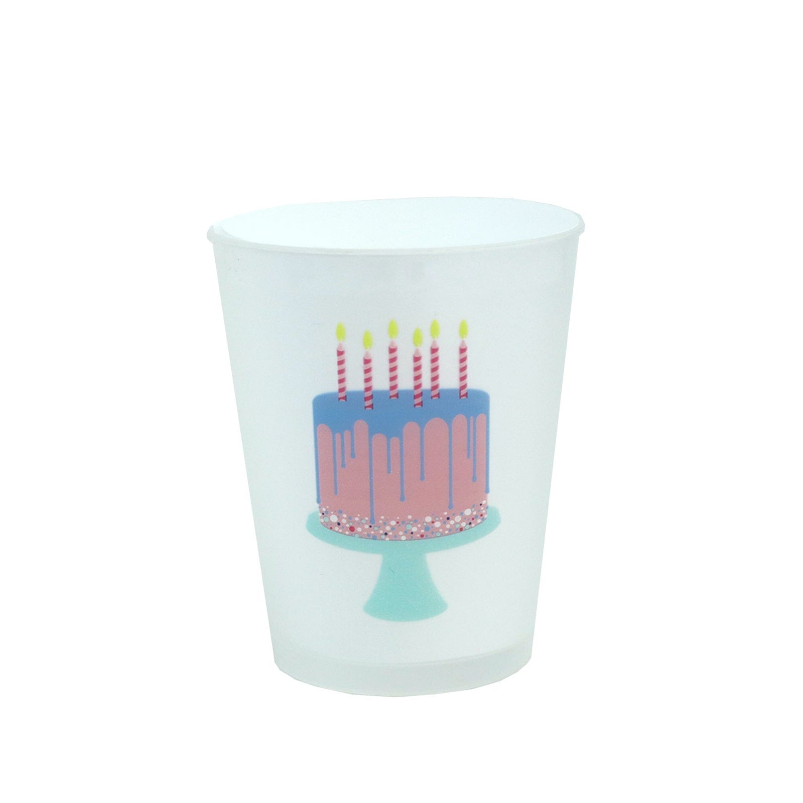 Birthday Cake Flex Cups, Jollity & Co