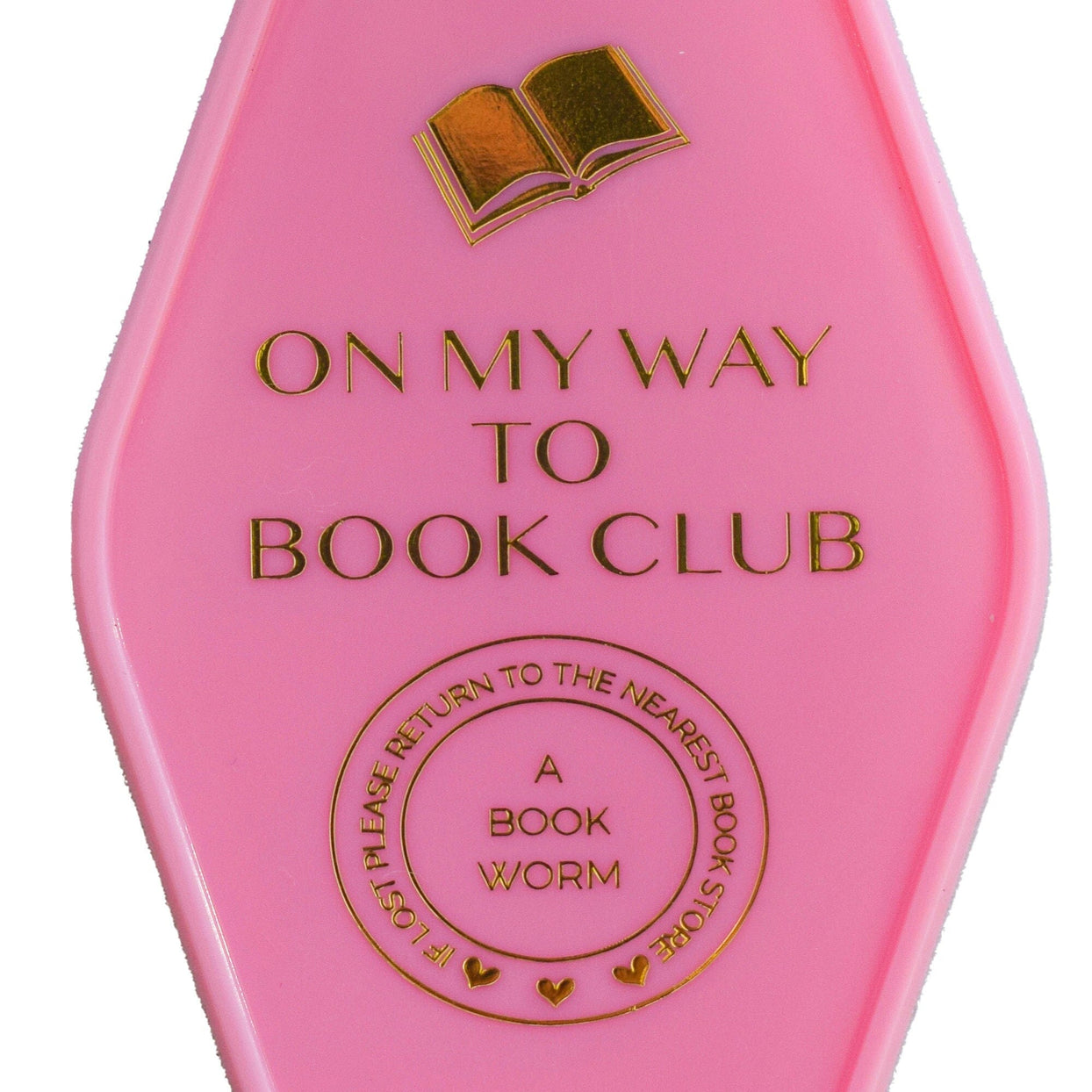 On My Way To Book Club Keychain, Jollity & Co