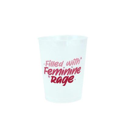 Filled with Feminine Rage Flex Cups, Jollity & Co