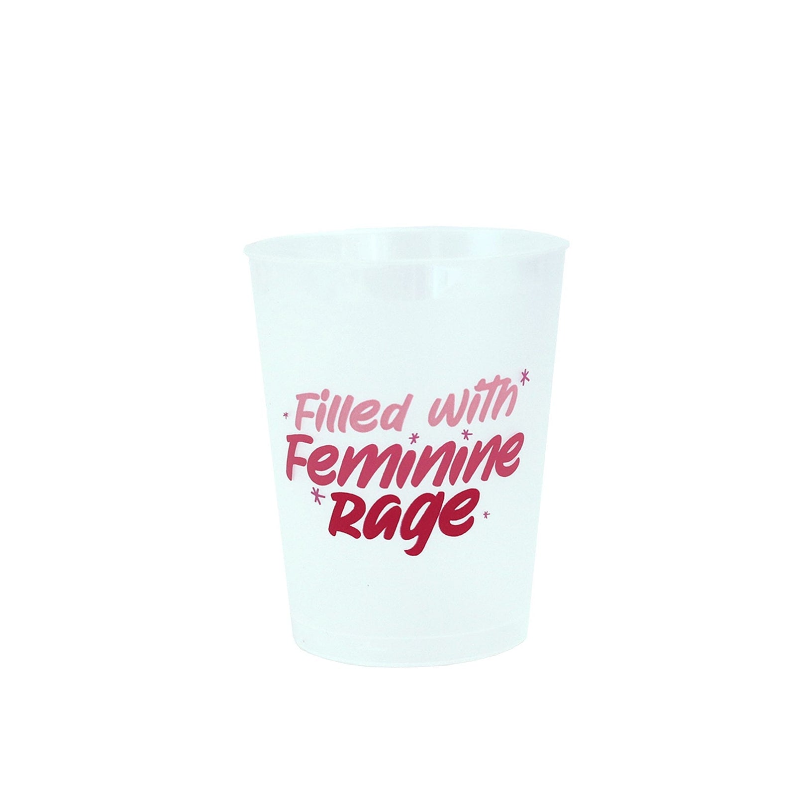 Filled with Feminine Rage Flex Cups, Jollity & Co