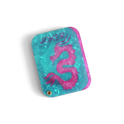 Mahjong Joker Compact Mirror, Jollity & Co