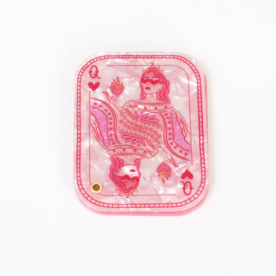 Queen of Hearts Compact Mirror, Jollity & Co