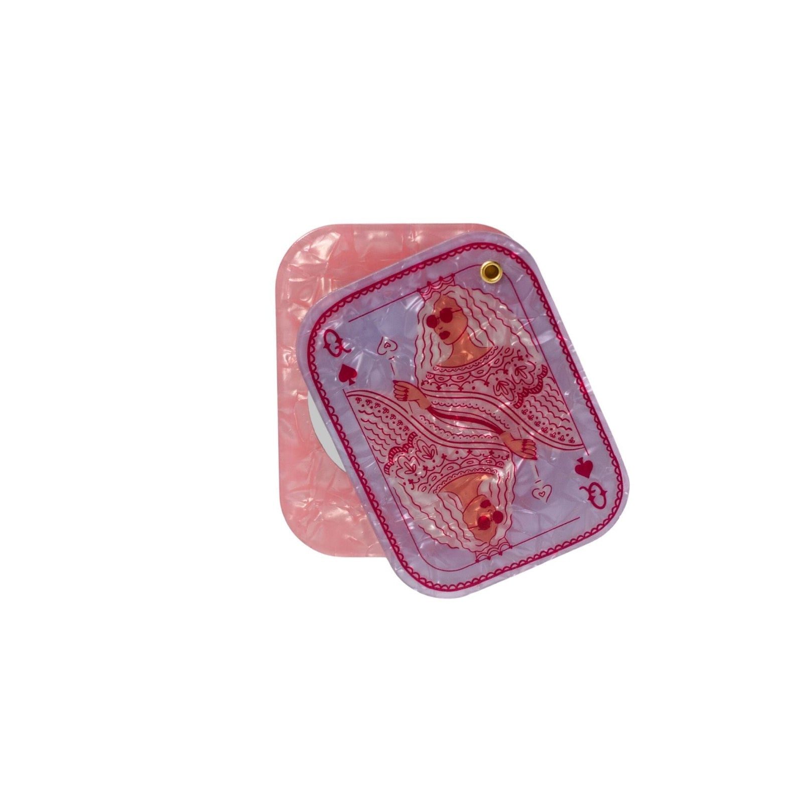 Queen of Spades Compact Mirror, Jollity & Co