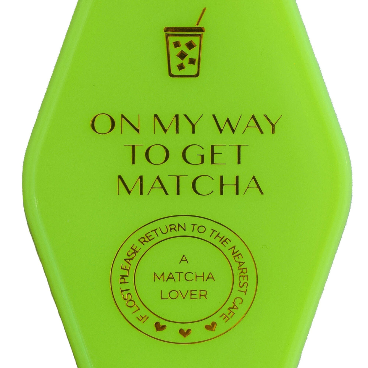 On My Way To Get Matcha Keychain, Jollity & Co