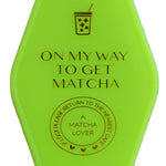 On My Way To Get Matcha Keychain, Jollity & Co