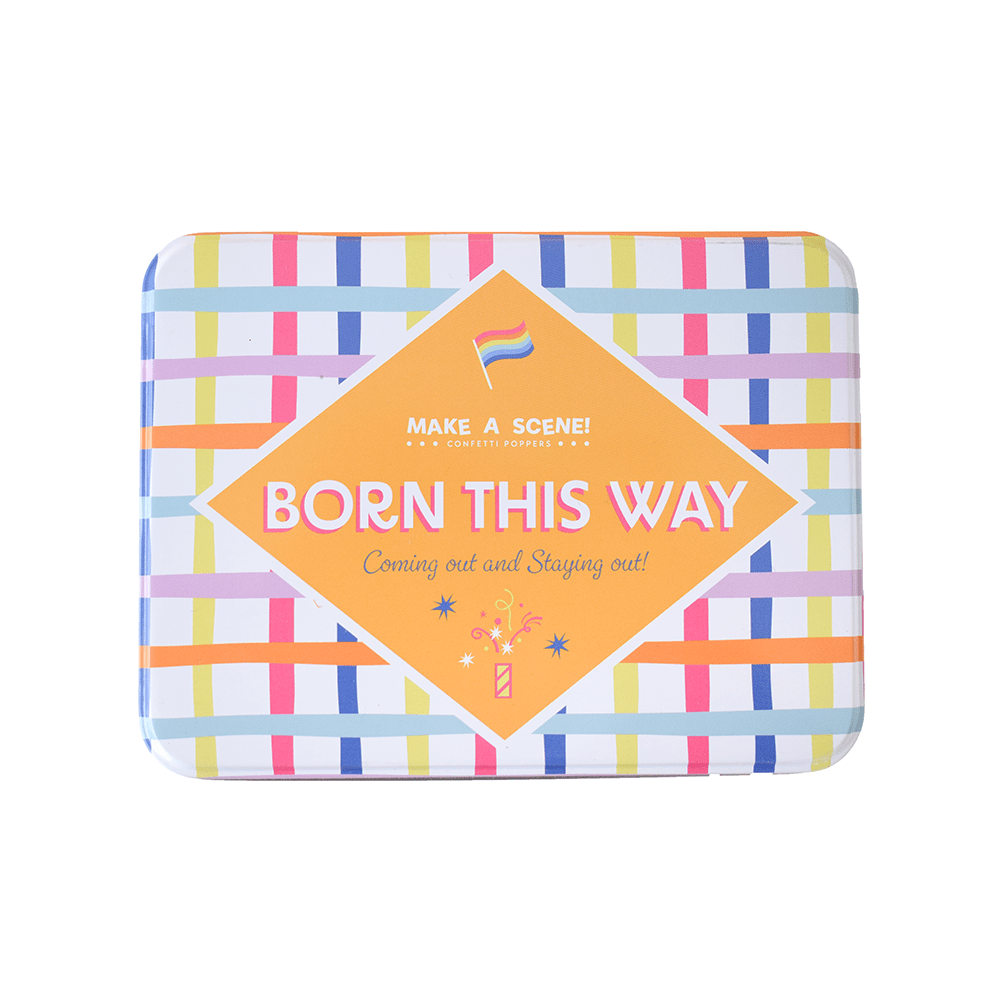 Make A Scene Born This Way Confetti Popper Set, Jollity & Co