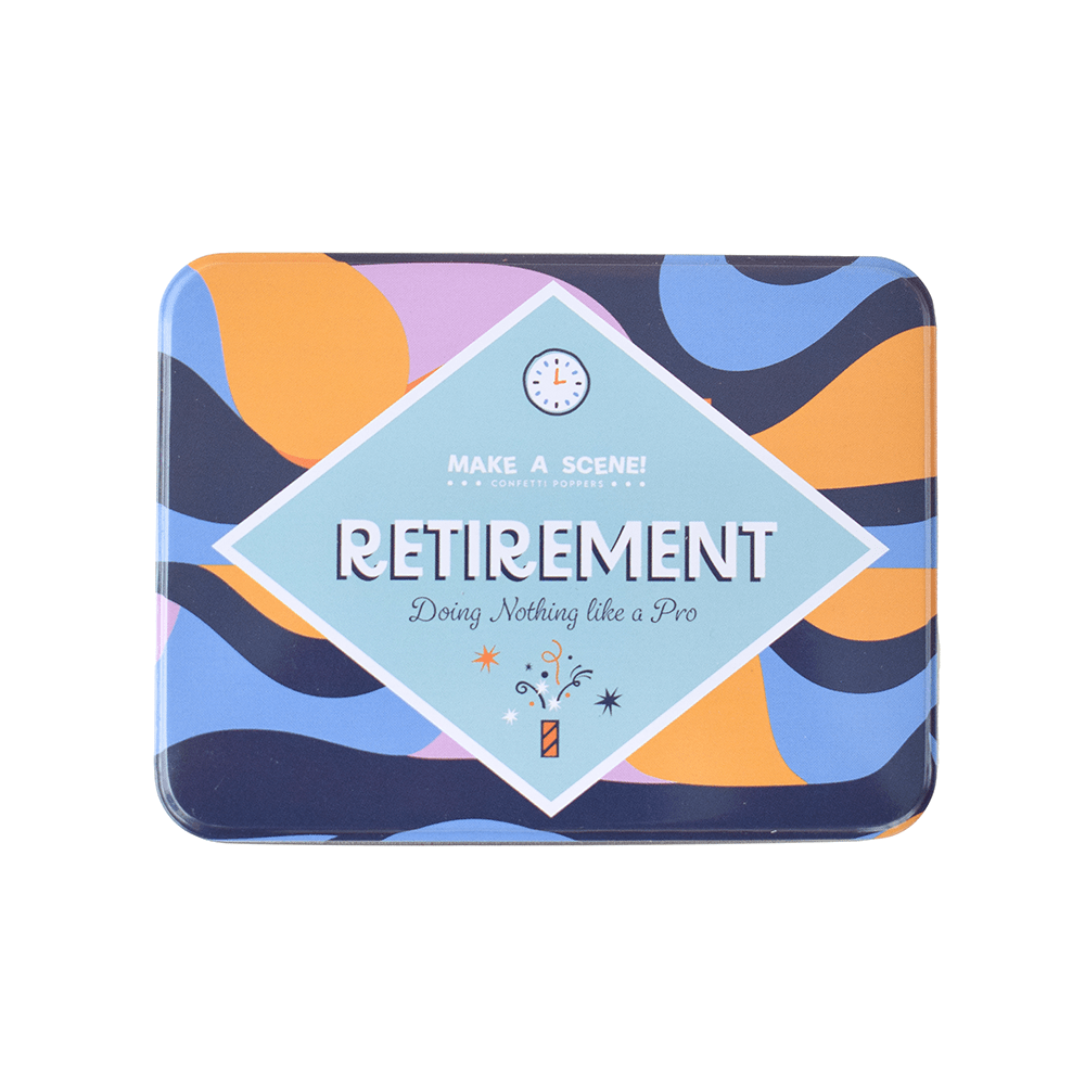 Make A Scene Retirement Confetti Popper Set, Jollity & Co