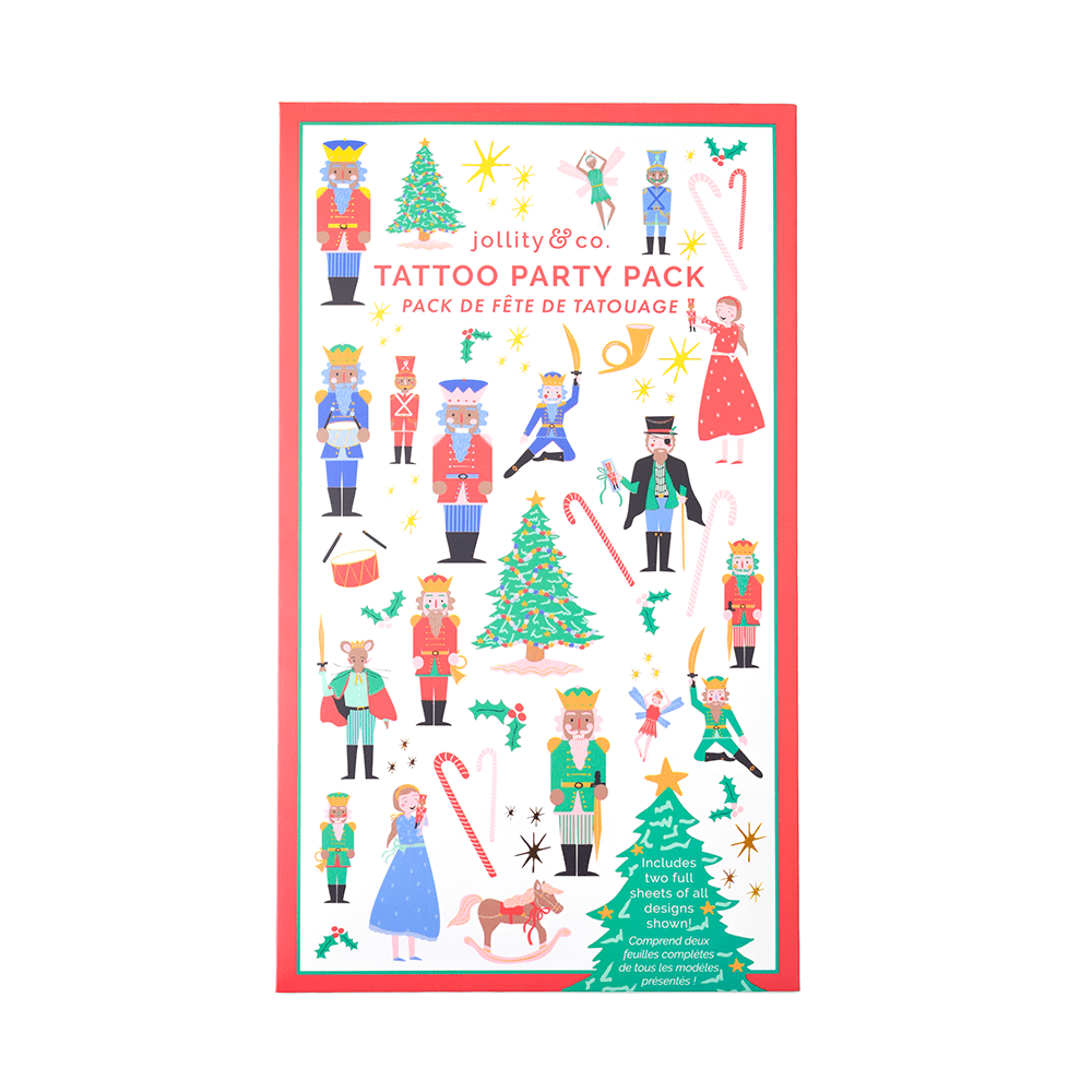 Nutcracker Tattoo Party Pack, Jollity & Co