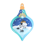  Snoopy's Seasons Greetings Ornament Canapé Plates, Jollity & Co