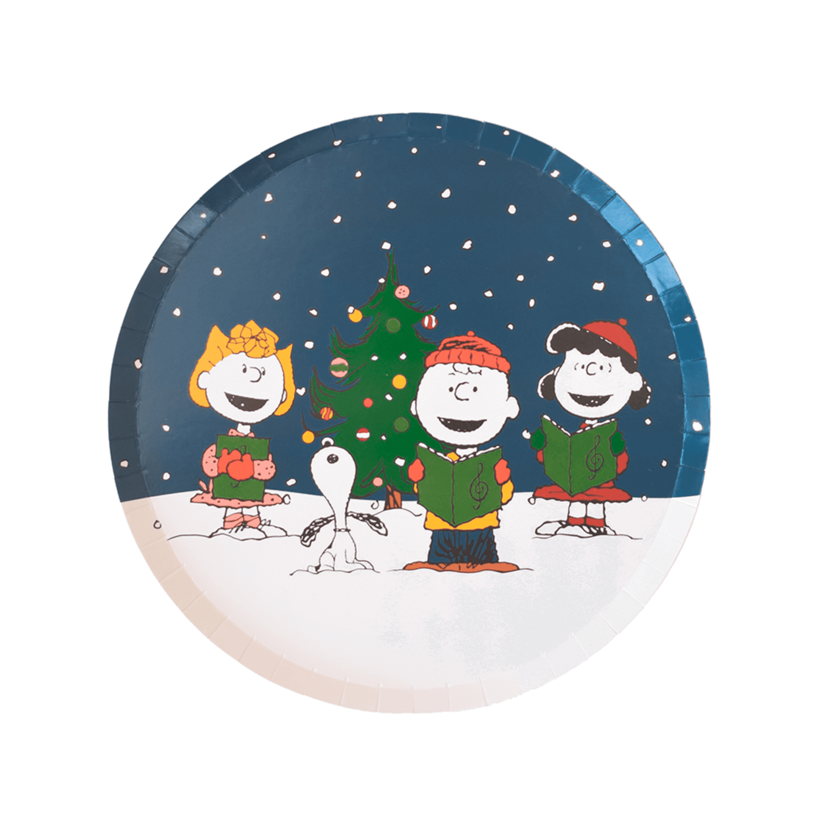 Peanuts Classic Christmas  Dessert Plates, Jollity & Co