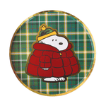 Peanuts Classic Christmas Snoopy Dinner Plates, Jollity & Co