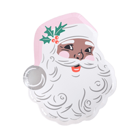 That's The Spirit St. Nick Small Plate, Brown & Pink, Jollity & Co