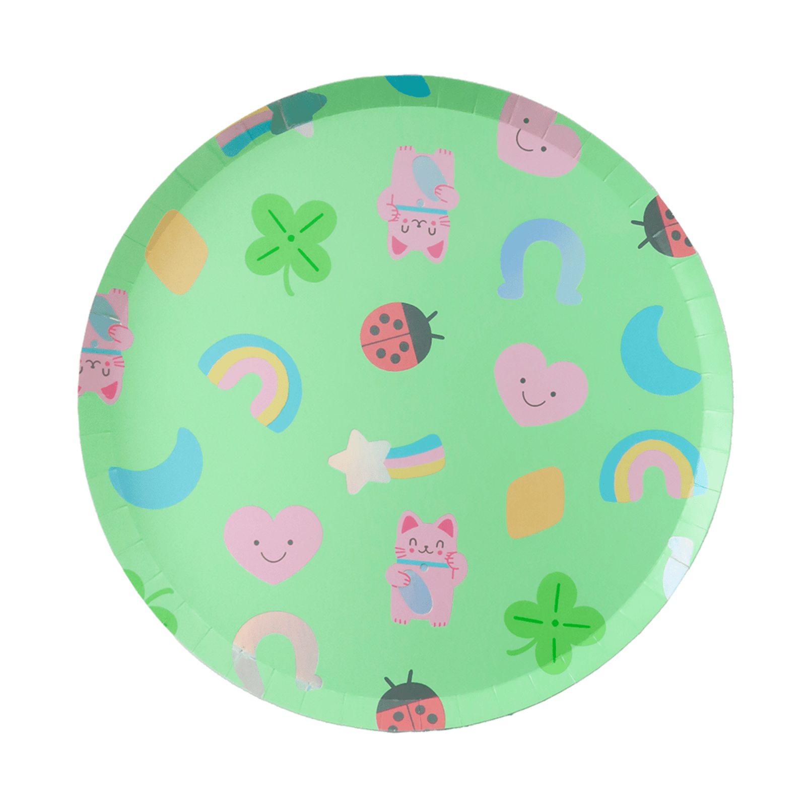 Lucky Me Patterned Large Plates, Daydream Society