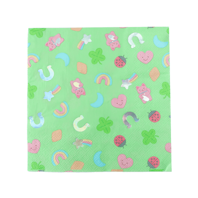 Lucky Me Patterned Large Napkins, Daydream Society