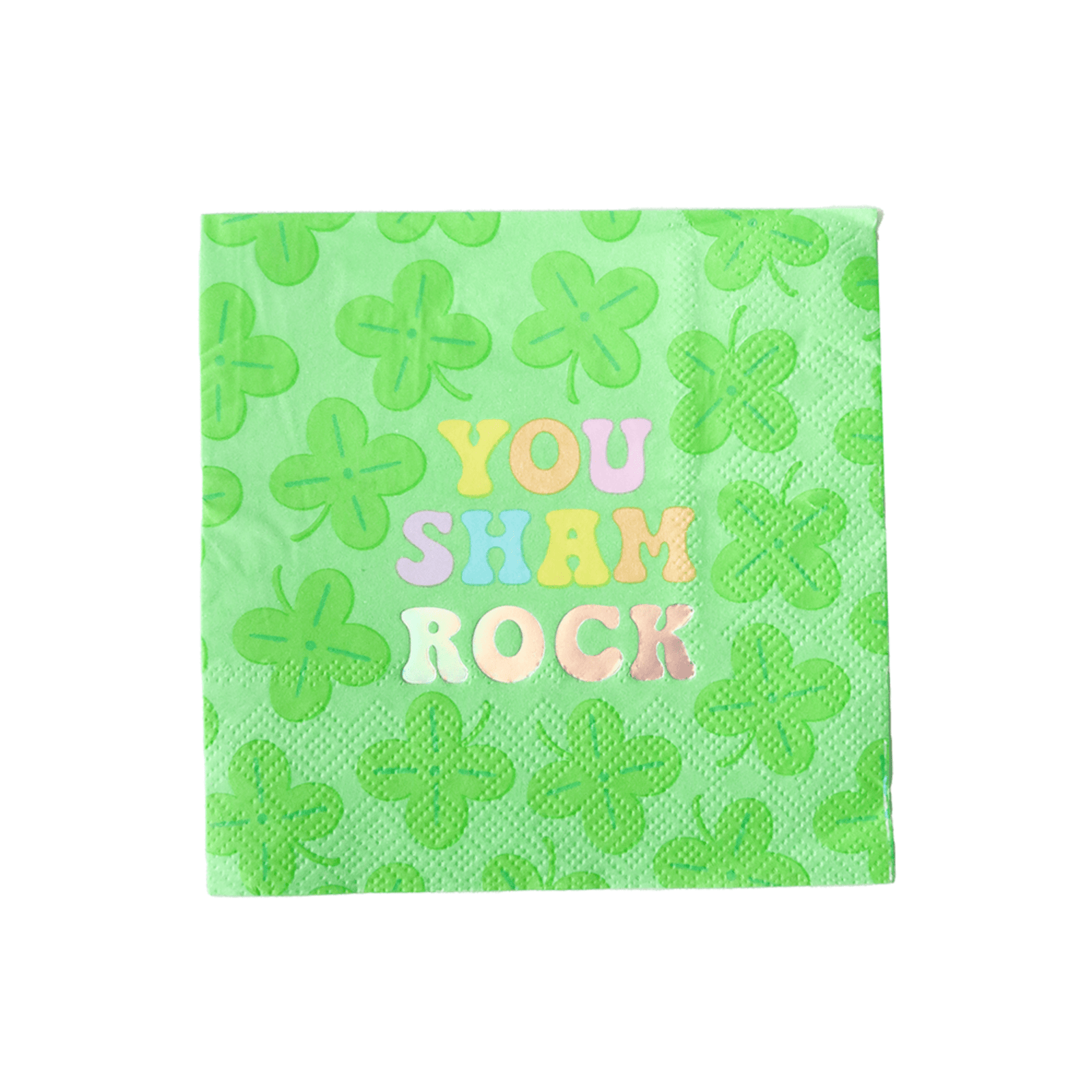 Lucky Me You Sham Rock Petite Napkins, Daydream Society