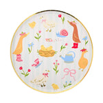 Silly Goose Pattern Large Plates, Daydream Society