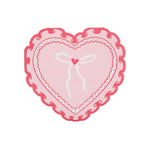 Love Birds Ruffle Heart Petite Napkins, Daydream Society