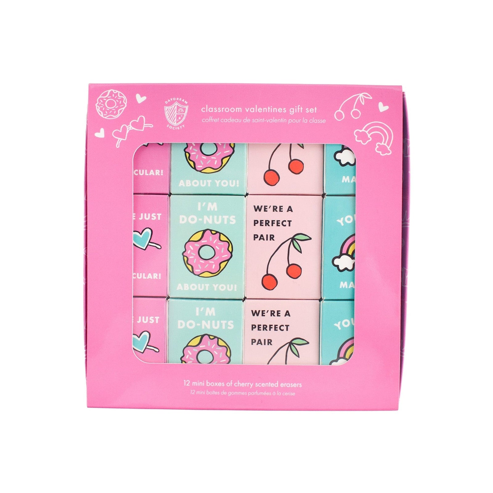 Valentine Giftables Daydream Eraser Classroom Valentines, Daydream Society